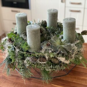 Adventskranz binden 28.11.2025