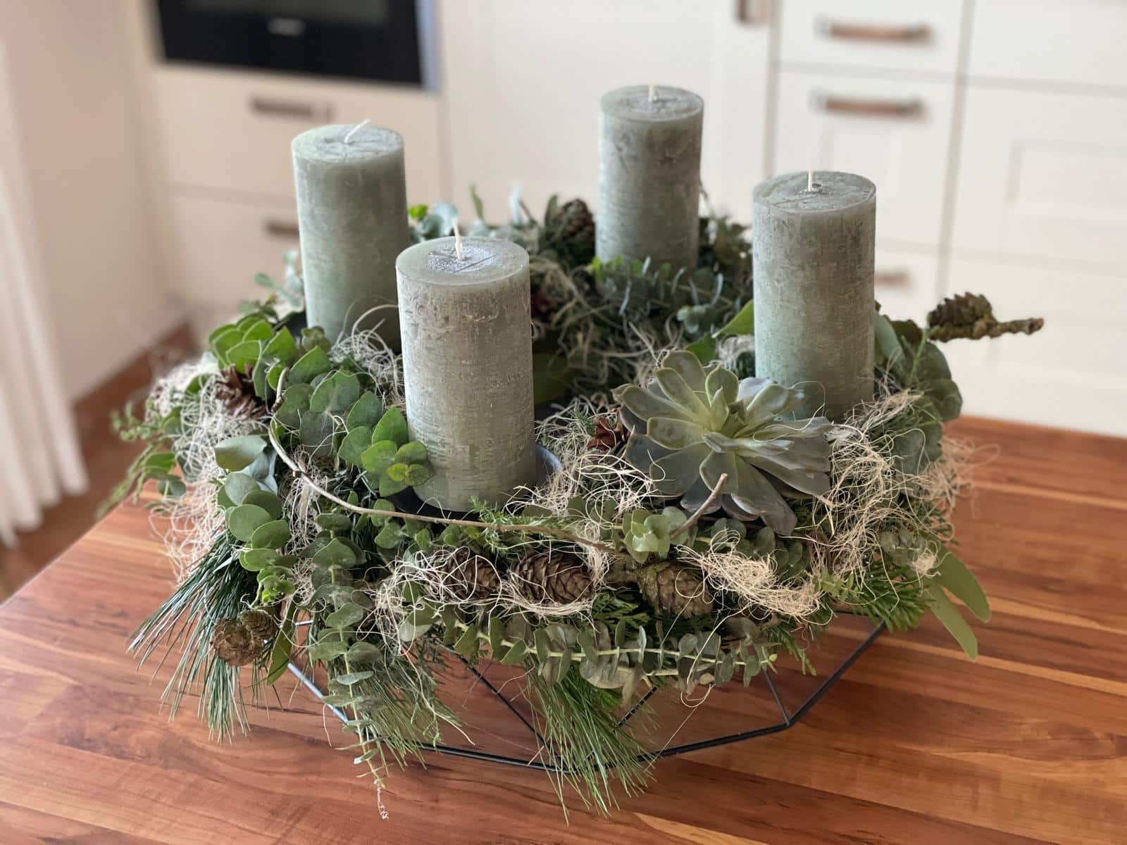 Adventskranz binden 28.11.2025