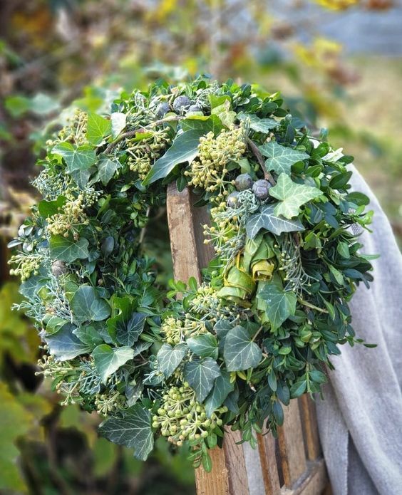 Herbstkranz binden am 11.10.2025 25cm – Bild 5